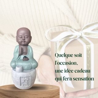 Statue Bouddha Porte-Encens Persévérance