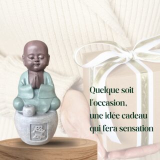 Statue Bouddha Porte-Encens Tolérence