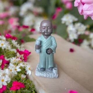 Statue Bouddha Porte-Encens Tripitaka