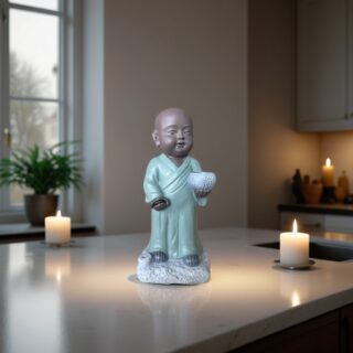 Statue Bouddha Porte-Encens Aumone – Image 6