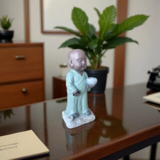 Statue Bouddha Porte-Encens Aumone – Image 9