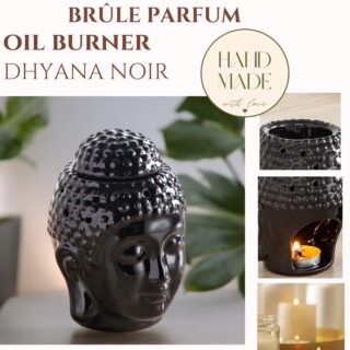 Brûle parfum Série Céramy – Dhyana Noir