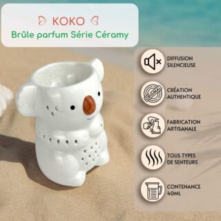 Brûle parfum Série Céramy – Koko