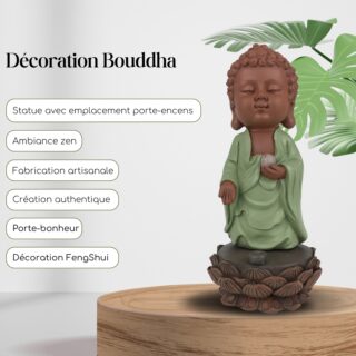 Statue Bouddha Porte-Encens Kasyapa