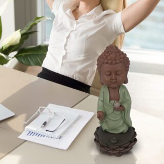 Statue Bouddha Porte-Encens Kasyapa – Image 13