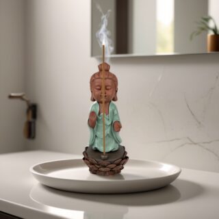 Statue Bouddha Porte-Encens Dipamkara – Image 8