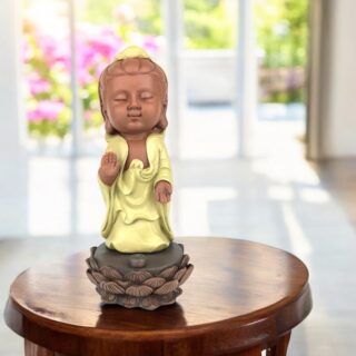 Statue Bouddha Porte-Encens Akshobhya – Image 10