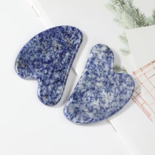 1 Gua Sha en Sodalite Bleue + Housse – Image 10