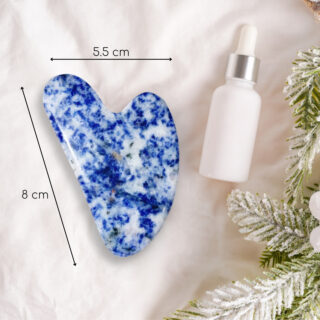 1 Gua Sha en Sodalite Bleue + Housse – Image 6