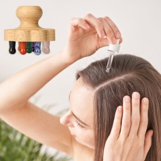 Brosse en fleur 9 points à Cuir Chevelu – Image 9