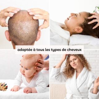 Brosse en fleur 9 points à Cuir Chevelu