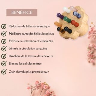Brosse en fleur 9 points à Cuir Chevelu – Image 7