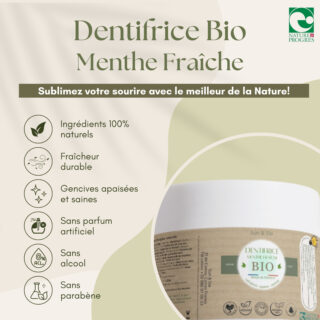 Dentifrice Bio Menthe Fraiche