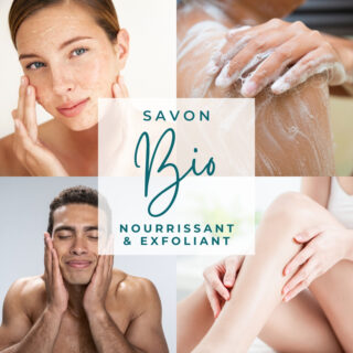 Savon Exfoliant au Café Bio