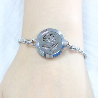 Bracelet Bijou Aromathérapie Soli Rose