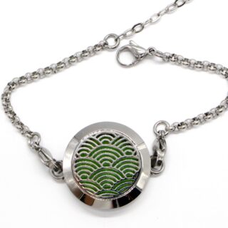 Bracelet Bijou Aromathérapie Vague Zen