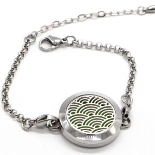 Bracelet Bijou Aromathérapie Vague Zen