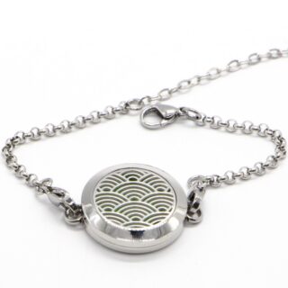 Bracelet Bijou Aromathérapie Vague Zen
