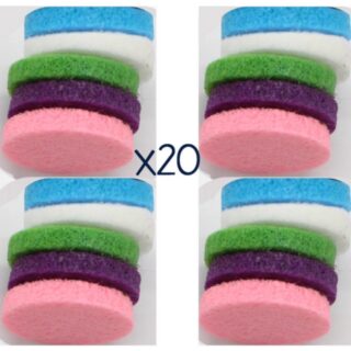 Lot de 20 buvards pour Bijoux d’Aromathérapie