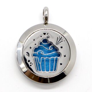 Collier Bijou Aromathérapie Cup Cake