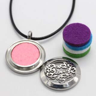 Collier Bijou Aromathérapie Love