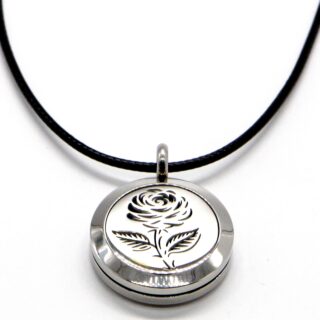 Collier Bijou Aromathérapie Soli Rose