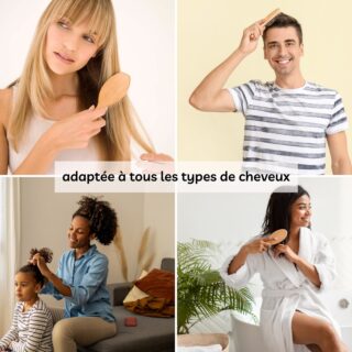 Coffret 4 Accessoires de Massage en Bois