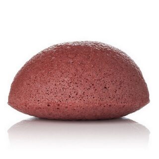 Zéro Déchet Éponge Konjac Pour Visage à l’Argile Rouge – VRAC