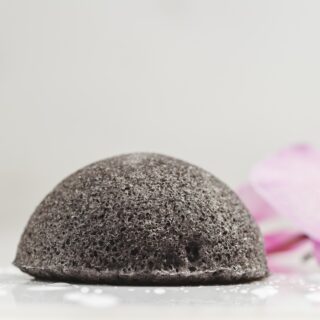 Zéro Déchet Éponge Konjac Pour Visage au Charbon de Bambou – VRAC