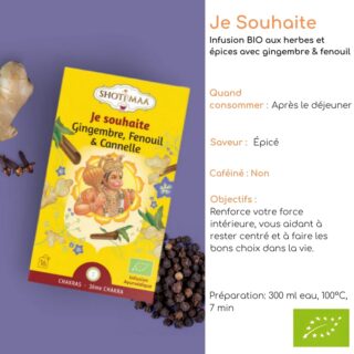 Tisane Bio JE SOUHAITE