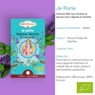 Tisane Bio JE PARLE