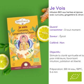 Tisane Bio JE VOIS