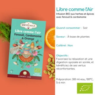 Tisane Bio LIBRE COMME L’AIR