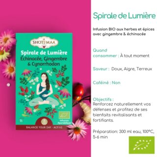 Tisane Bio SPIRALE DE LUMIÈRE